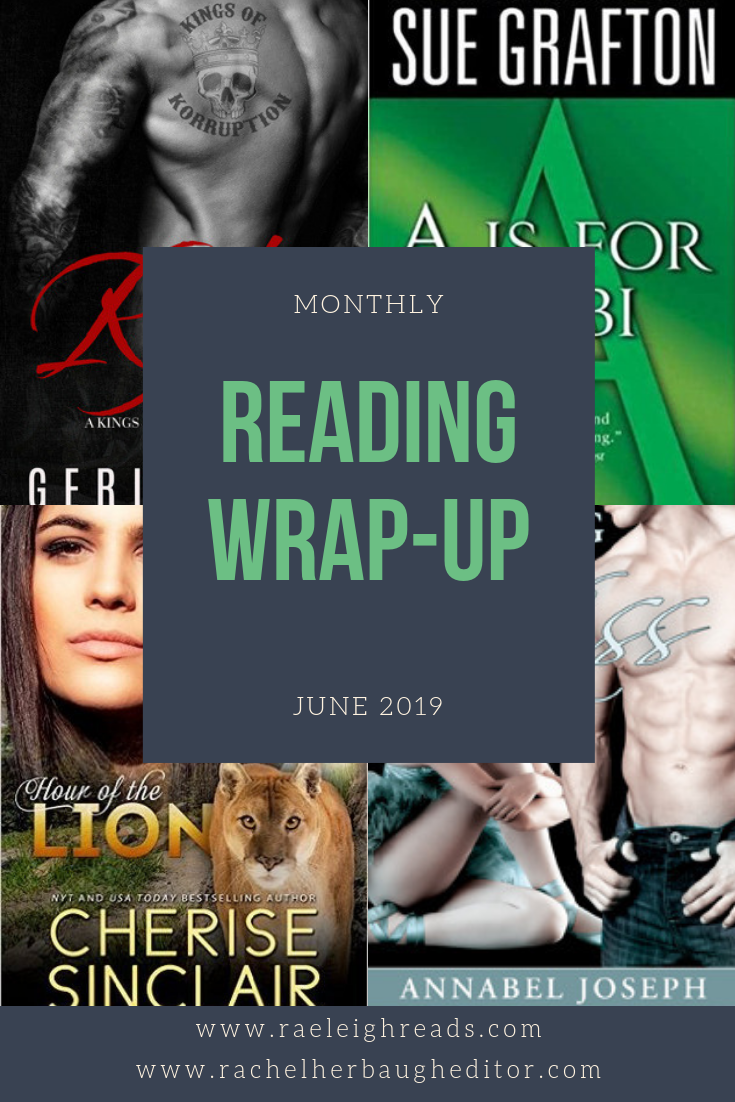 Monthly Reading Wrap-Up June 2019